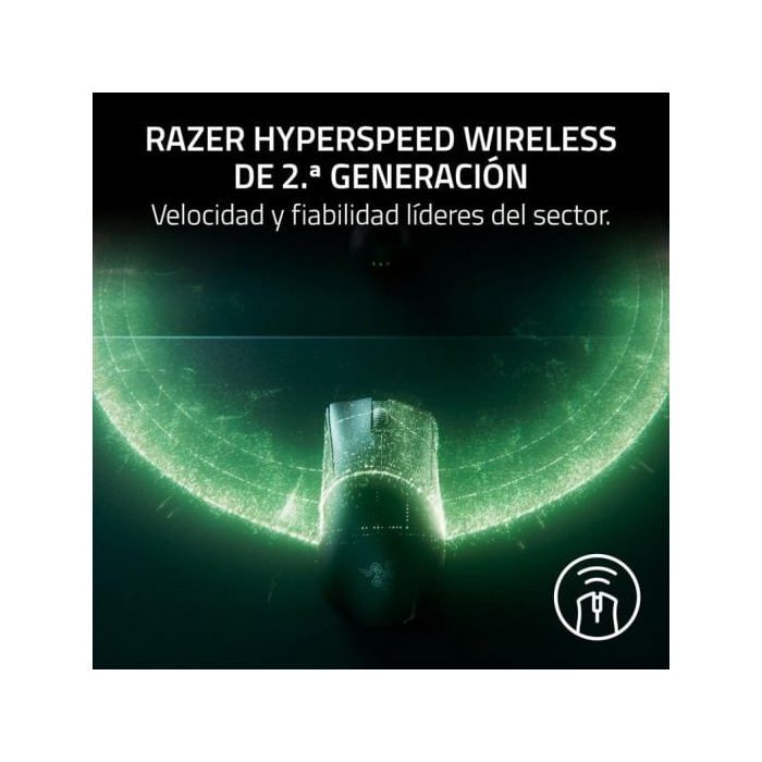 Ratón Razer Inalámbrico DeathAdder V4 Pro Blanco Alta Precisión