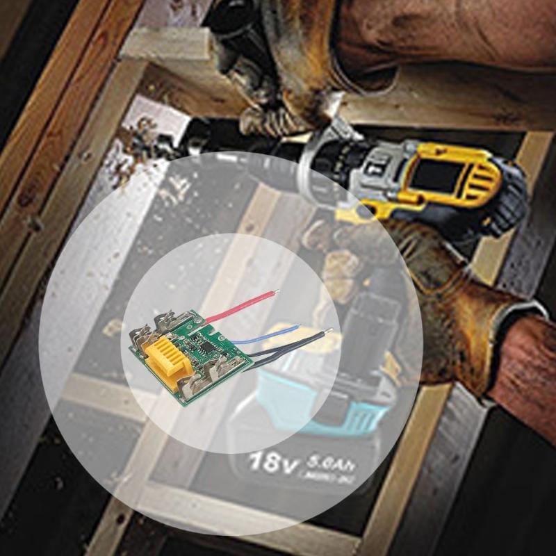 LiBattery Protections Board With Intelligent Current Control Enhanced Heat Dissipation For BL1830 BL1840 BL1850 18V Power Tools