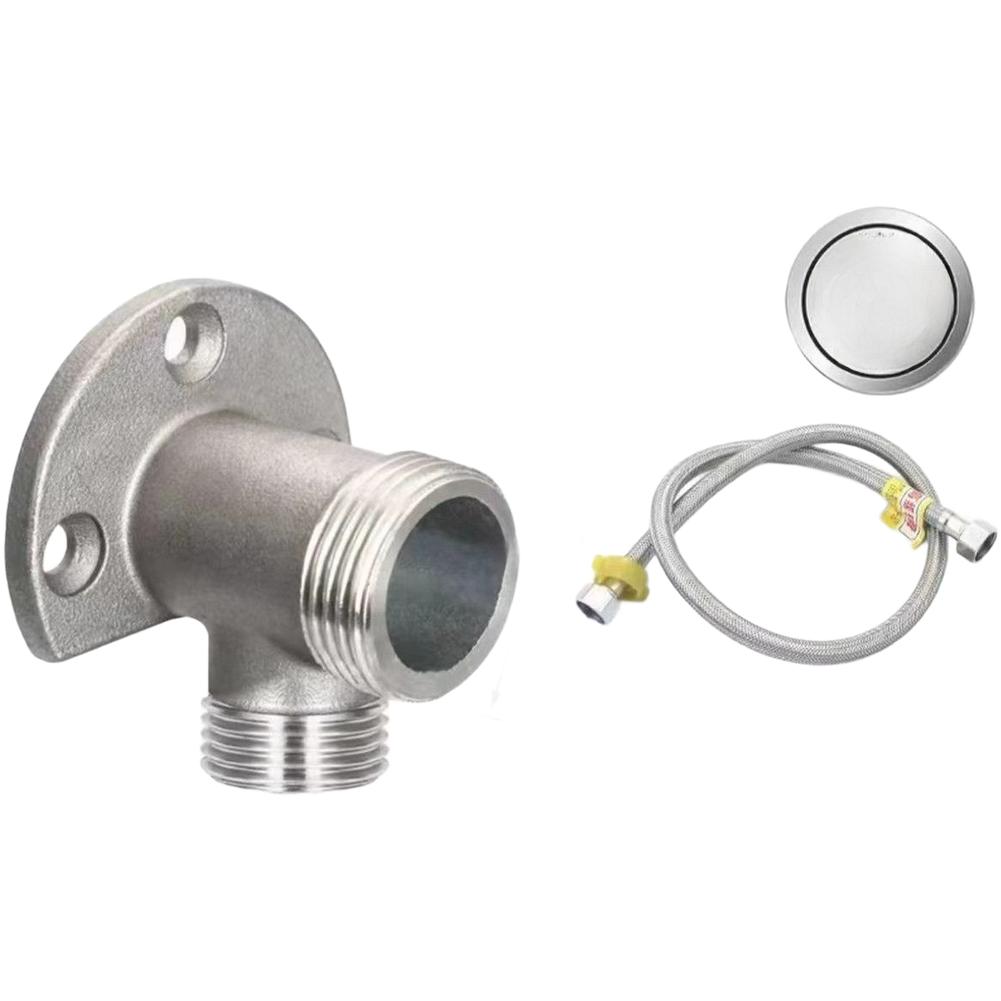 304 Stainless Steel Faucet Mounting Bracket for Wall Installation with 4 Inch Base Compatible with For Tap and Valve Systems