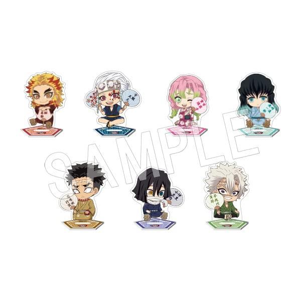 

Убийца демонов горнодобывающей промышленности Чугай: Акриловый стенд Kimetsu no Yaiba Petanko Trading, летний фестиваль, версия. vol.2 BOX продукт, 7 видов, 7 штук, Акрил