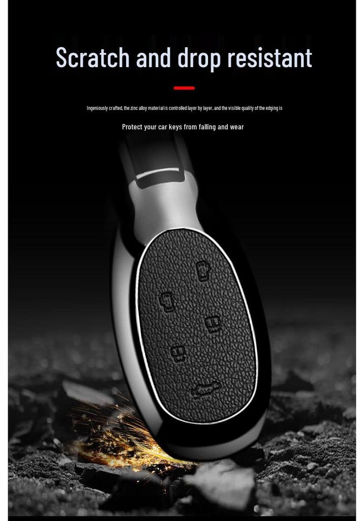 JAC Refine RF8 PHEV Car Key Protective Shell - Simple Style for Men and Women