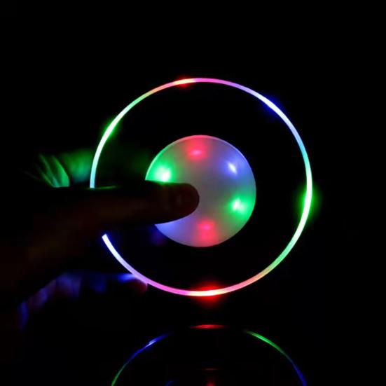 3Pcs LED Glowing Coasters Cup Holder Mat Light Bar Placemat Acrylic Party Drink Backlight Pad Home Kitchen Decor
