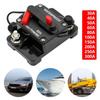 Wide Range 30A-300A AMP Circuit Breaker Fuse 12-48V DC Reset Waterproof For Car Boat Auto Circuit Breaker 6