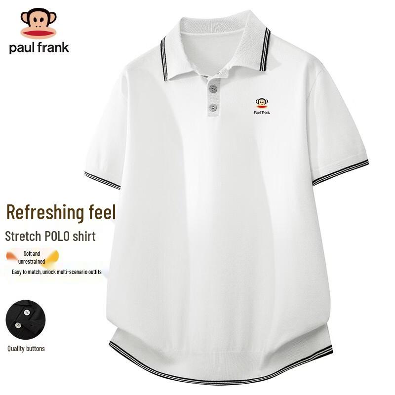 Paul Frank Men s Summer Striped Polo Shirt 2XL