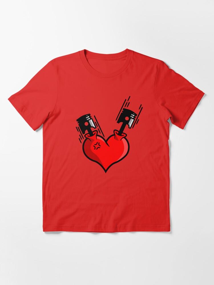 Machine Head Heart Engine (4) Essential T-Shirt