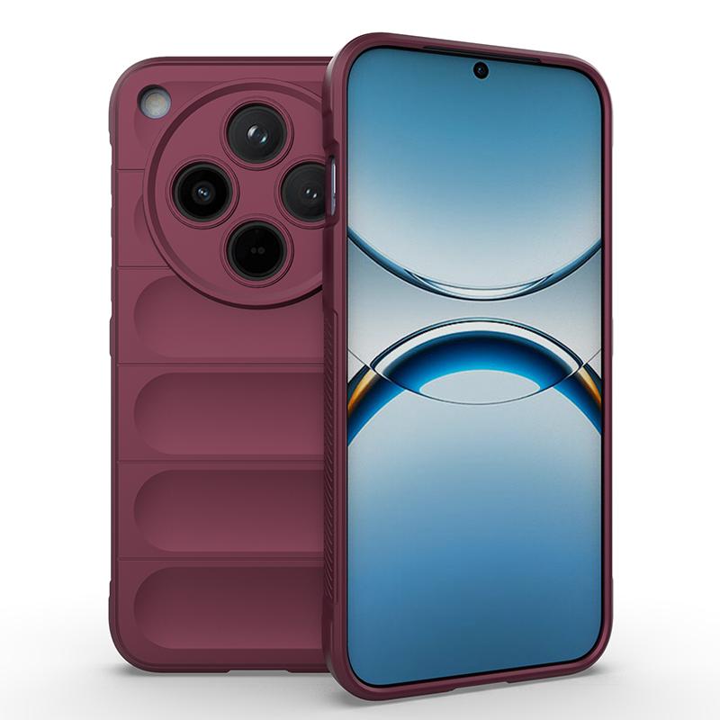 

Для OPPO Find X8 Pro 5g задняя крышка телефона чехол мягкий силиконовый противоударный противоскользящий защитный чехол Funda Coque Phone Cases For Find X7Ultra сливовый