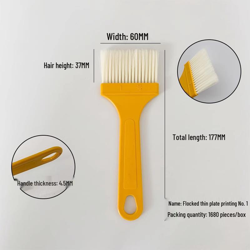 Doppelzweck Grill- & Malpinsel - Weißleim & Aquarell Flachpinsel Werkzeug