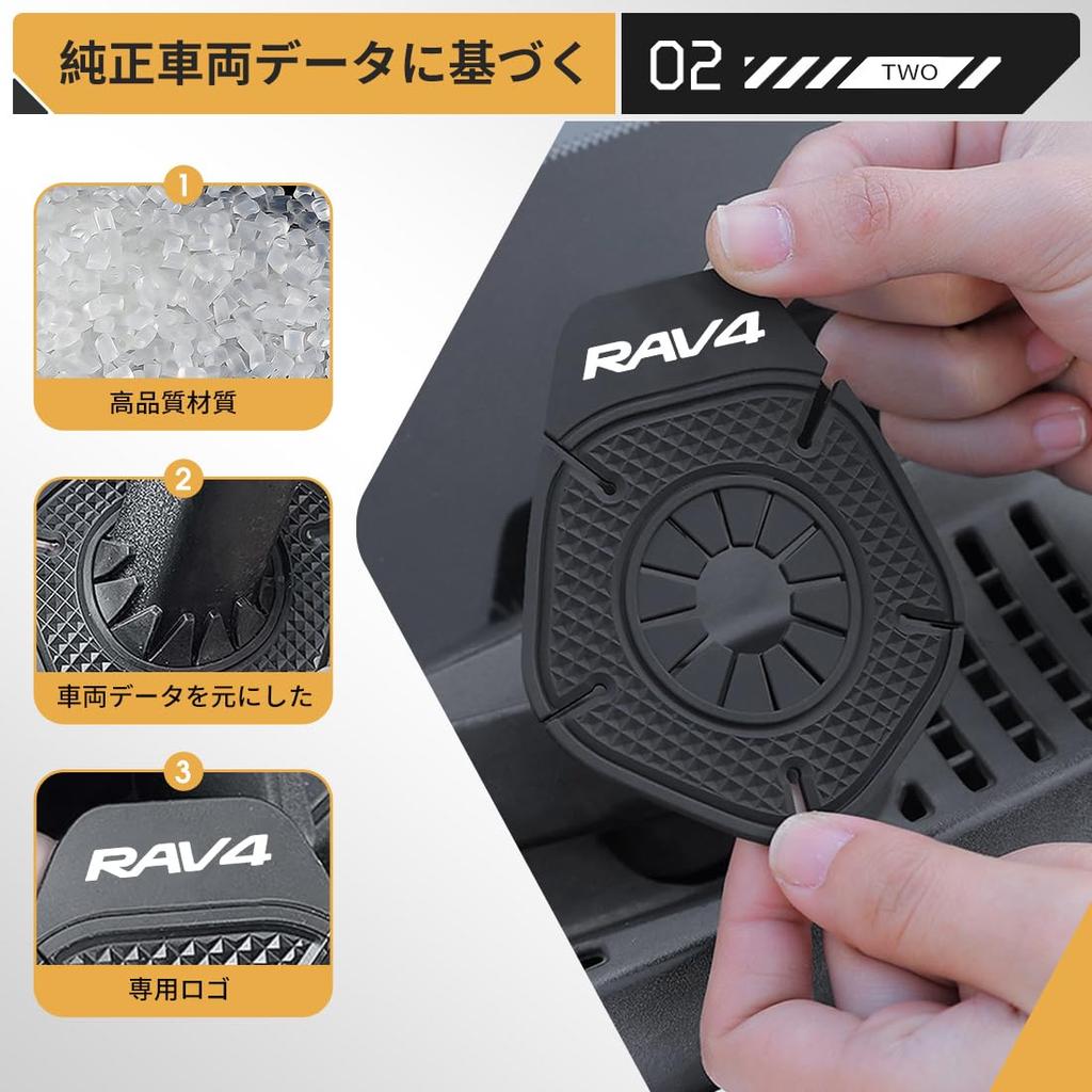 LUTU New RAV4 Compatible with All Series Wiper Hole Cover,