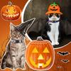 Sanwuta 8 Pcs Halloween Cat Collar Breakaway with Bell Cute Adjustable Kitten Halloween Collars with Pendant Pumpkin Ghost Breakaway Kitten Collar
