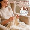 8Pcs Crochet Hook Set Aluminum Crochet Needles Kit DIY Sewing Weaving Tools Yarn Knitting Needles Set Crochet Hooks for Beginner
