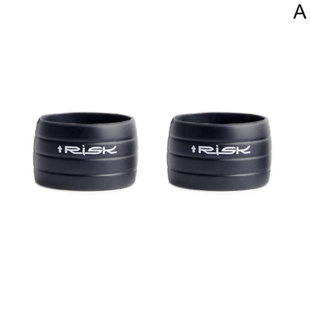 Non-Sleeve Handlebar Tape Plug Fixed Ring Anti-skip Anti-jump Bicycle Handlebar Tape Waterproof Elasticity Road Bike Fixing Belt