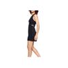 Under Armour Elastic Quick-Dry Breathable Casual Sports Back Hollow Sleeveless Dress Women Dresses Black 1329139-001