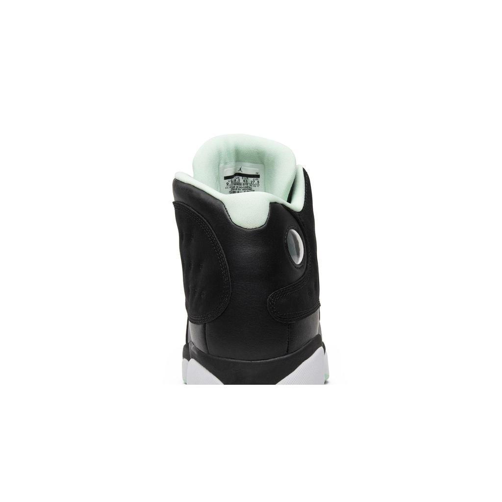 Air Jordan 13 Retro Bambini 'Mint Foam' (Unisex) Scarpe da Basket per Bambini Nero / Oro Metallico / Schiuma Menta / Bianco 439358 015