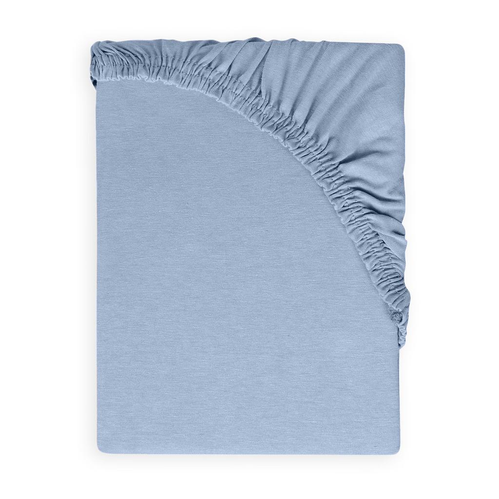 Premium jersey fitted sheet 90x200, 100x200x20, blue_25, matex