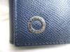 Authentic BVLGARI Navy Blue Leather BVLGARIBVLGARI 6 Pics Key Cases #9960  Open box