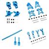 Easy To Install Front Steering Cup 1/10 Blue Shock Absorber Mount for Tamiya TT02