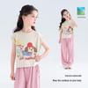 Girls' Lyocell Blend Sleeveless Casual T-Shirt