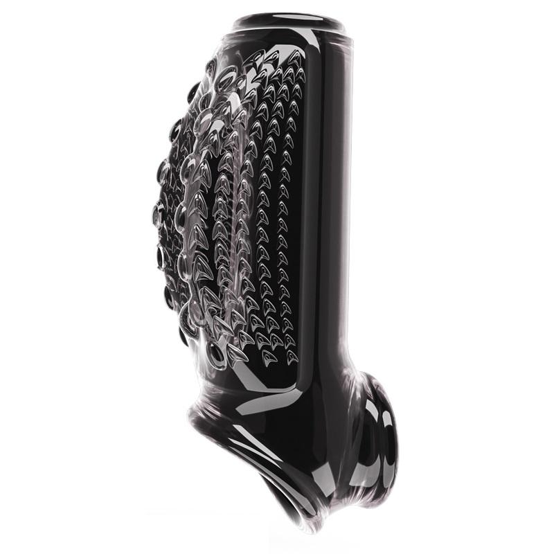 Penis Enlargement Sex Toys For Men Cock Ring Stretcher Extender Sleeve Reusable Adults Products Erotic Couple Tool
