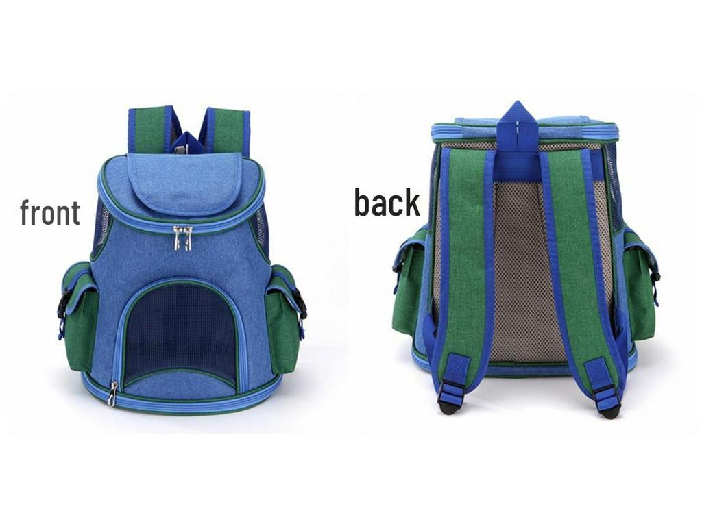 Pet Travel Backpack: Portable, Foldable & Fashionable for Dogs and Cats