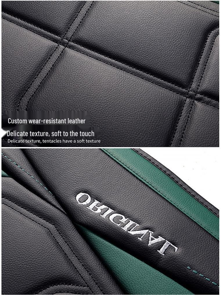 Original kudde för bilbarnstol i läder för användning året runt