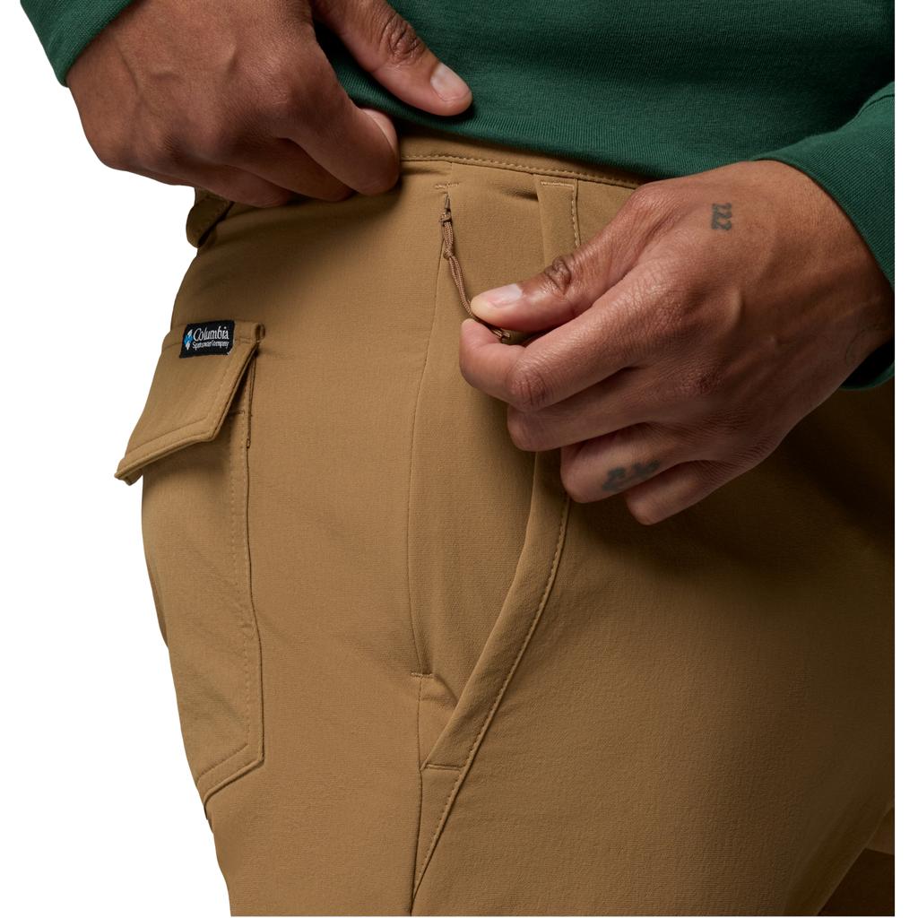 Columbia ROC Tech Cargo Pant, Mens Brown Trousers