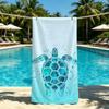 Ocean Turtle Cool Cute Towel For Outdoor Camping Beach Towel Super Absorbent Quick-Drying Summer Towel