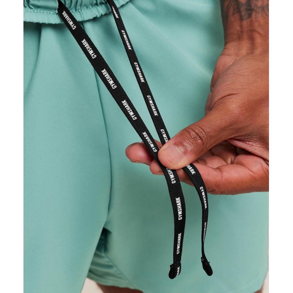 Gymshark Arrival 5  Shorts Muted Teal A2a1m Tbwq