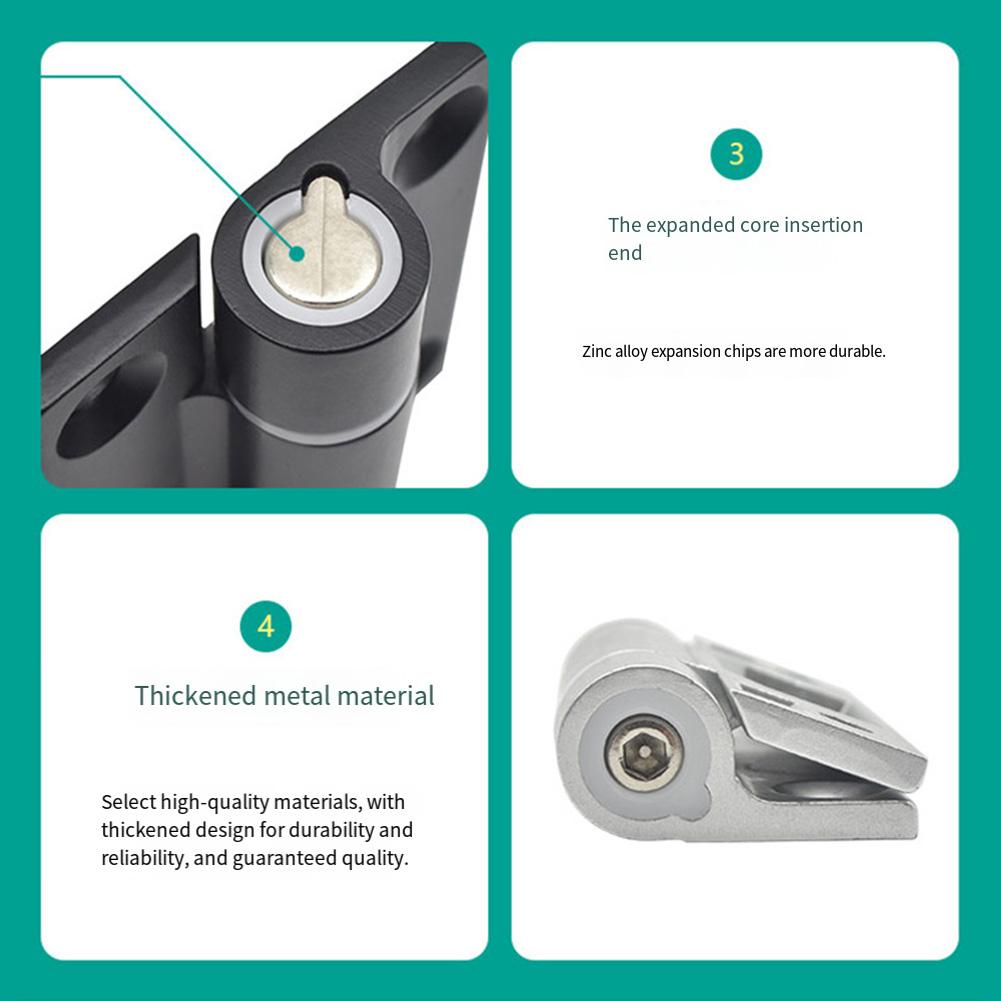 Adjustable Hinge Mini Torque Hinge Corrosion-resistant Flexible Rotation Hexagonal Wrench Adjustable Rust-resistant