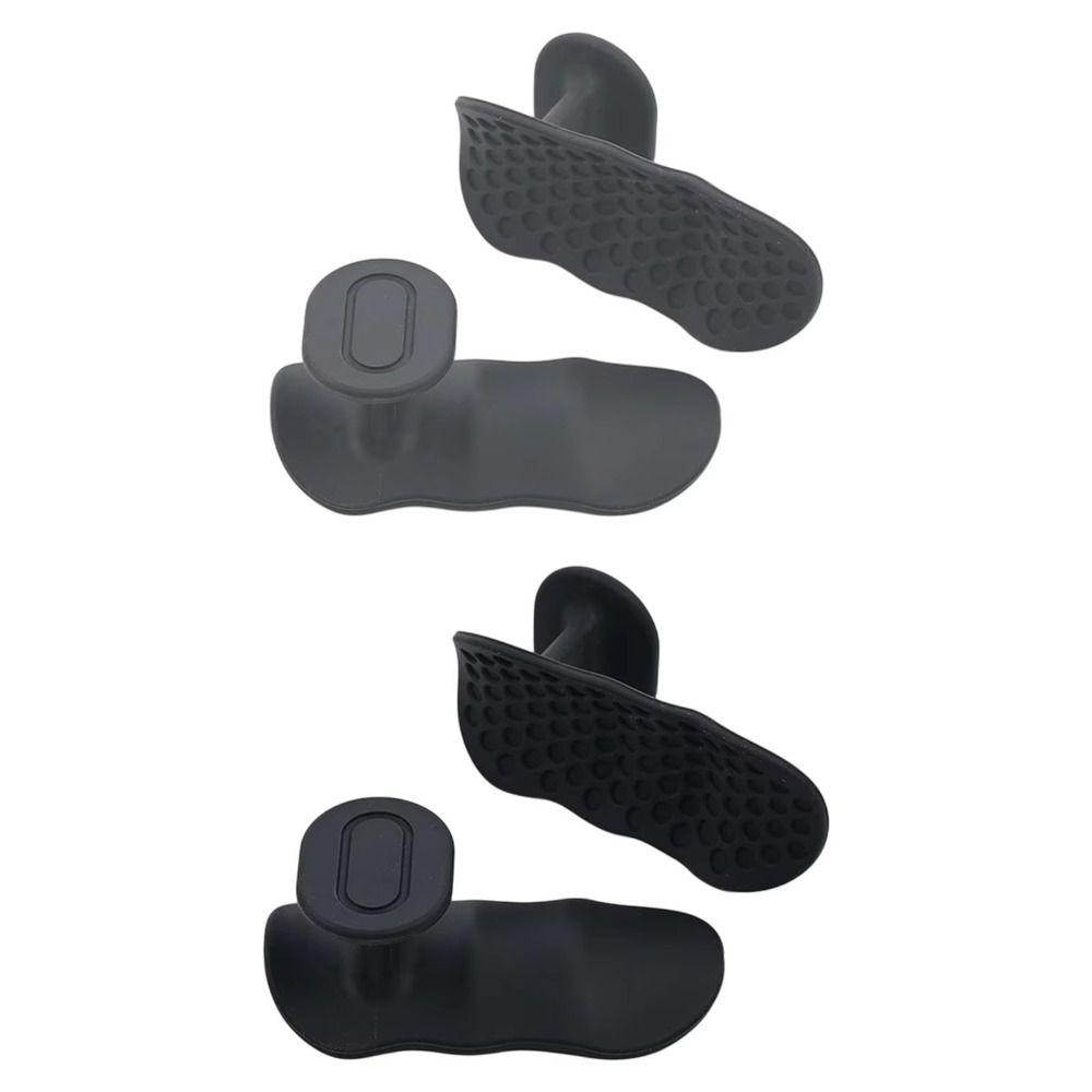 2Pcs Grip Strengthener Barbell Bar Pads Silicone Palm Gripper Weight Lifting Grips  Weightlifting