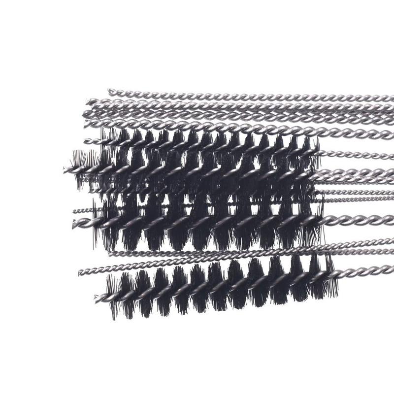 Autoreiniger Werkzeugset Vergaser Kohle Schmutz Düse Entfernen Reinigungsnadeln Bürsten Reinigungswerkzeuge für Automobil Motorrad Schläuche