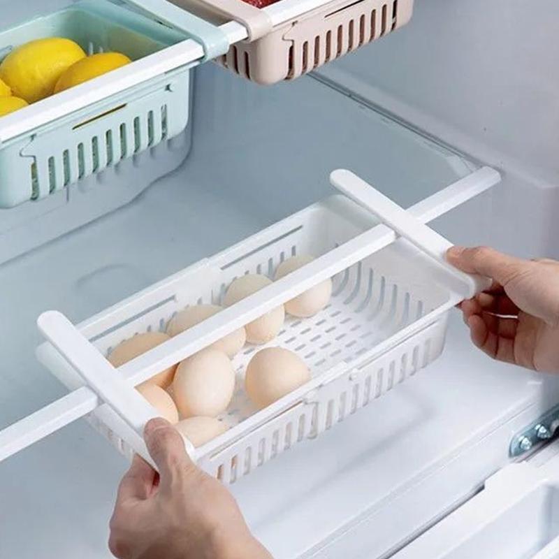 Contenitore per riporre gli oggetti in plastica per frigorifero, cassetto del frigorifero
