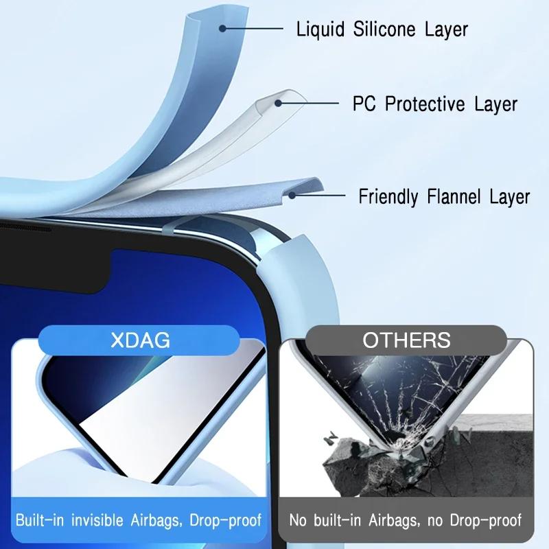 Original Liquid Silicone Case For Samsung Galaxy A54 A53 S21 S22 Plus S24 Ultra S23 FE Soft Square Frame Shockproof Cover