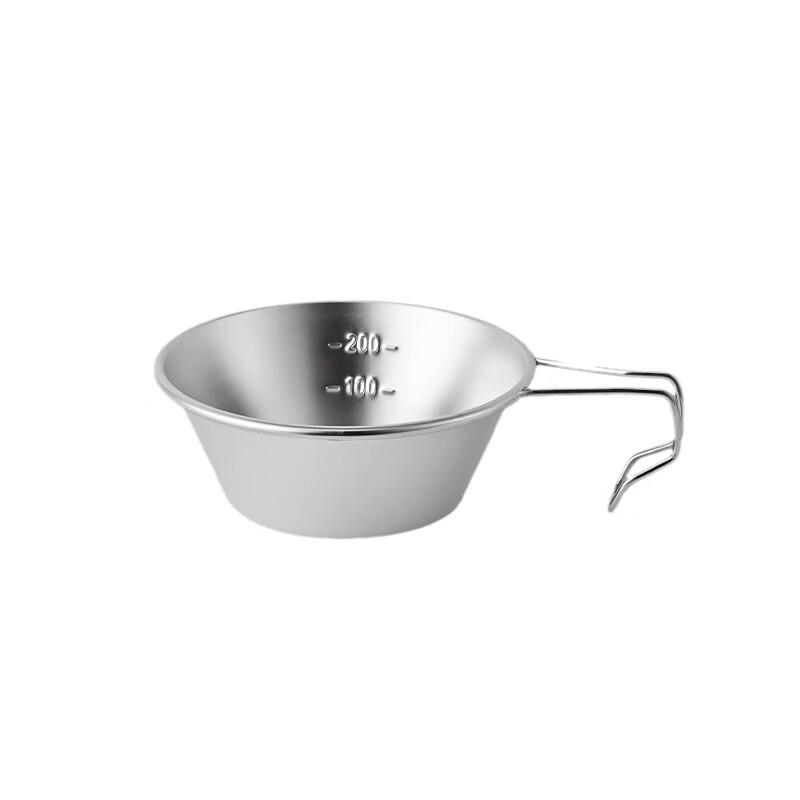OLOEY Portable Stainless Steel Camping Bowl