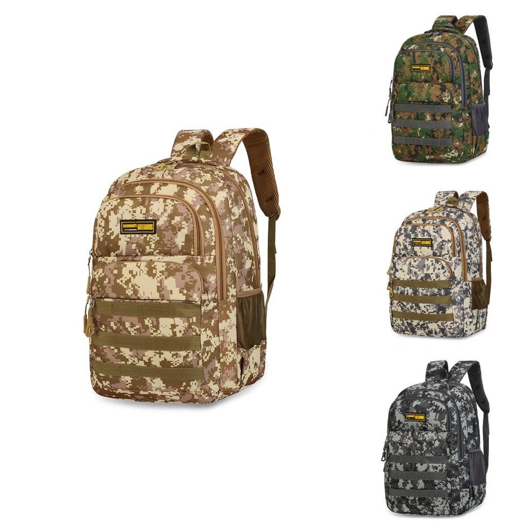 Oxford Fabric Camouflage Backpack For Teens With Breathable Design And Large Capacity