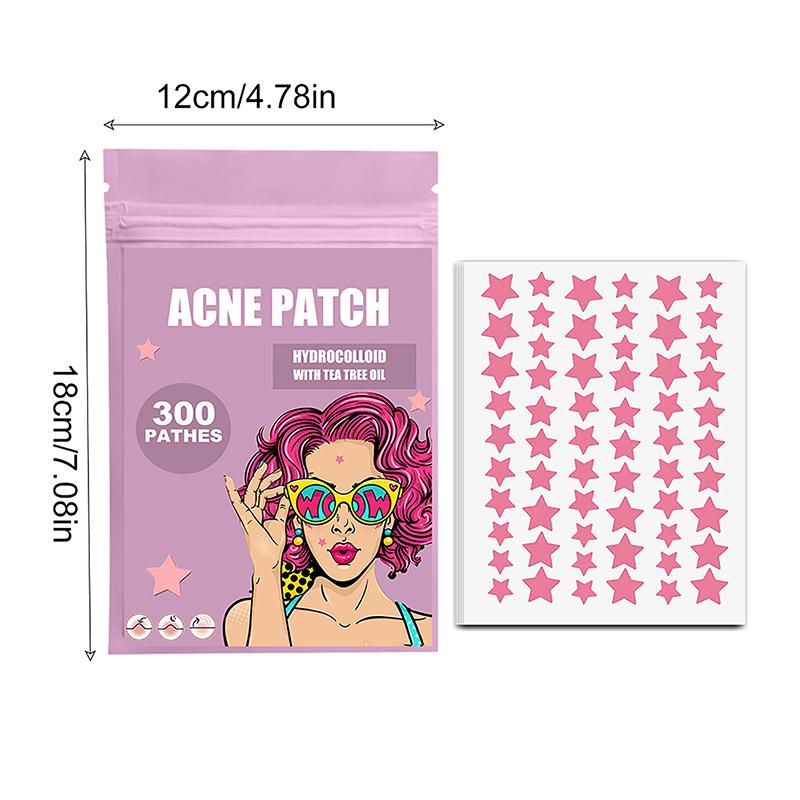 300/600/1200 Pcs/Set Star Pimple Patch Acne Colorful Invisible Acne Removal Skin Care Stickers Concealer Face Spot Beauty