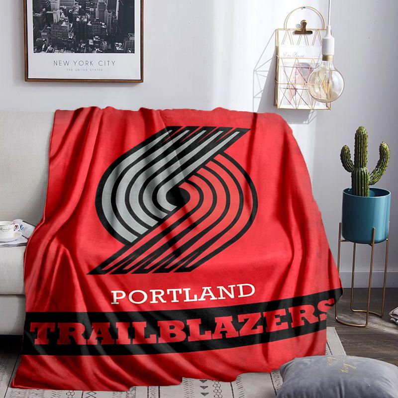 Portland Blazers Artwork Blanket Lightweight Flannel Bedding Blanket Perfect for Travel, Camping, Living Rooms, Offices, Sofas, Fan Christmas gift