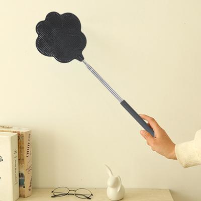 Sineklik Geri Çekilebilir Uzun Saplı Avuç İçi Şekli Ağır Hizmet Tipi Hafif Geniş İnce Örgü İç Mekan Dış Mekan Manuel Sineklik Raketi