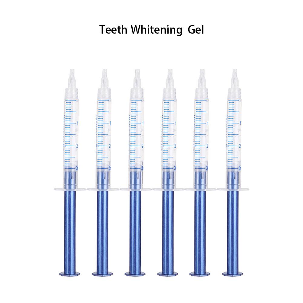 18ml Teeth Whitening Gel Dental Tray LED Cold Light Color Card Dental Teeth Whitening Kit