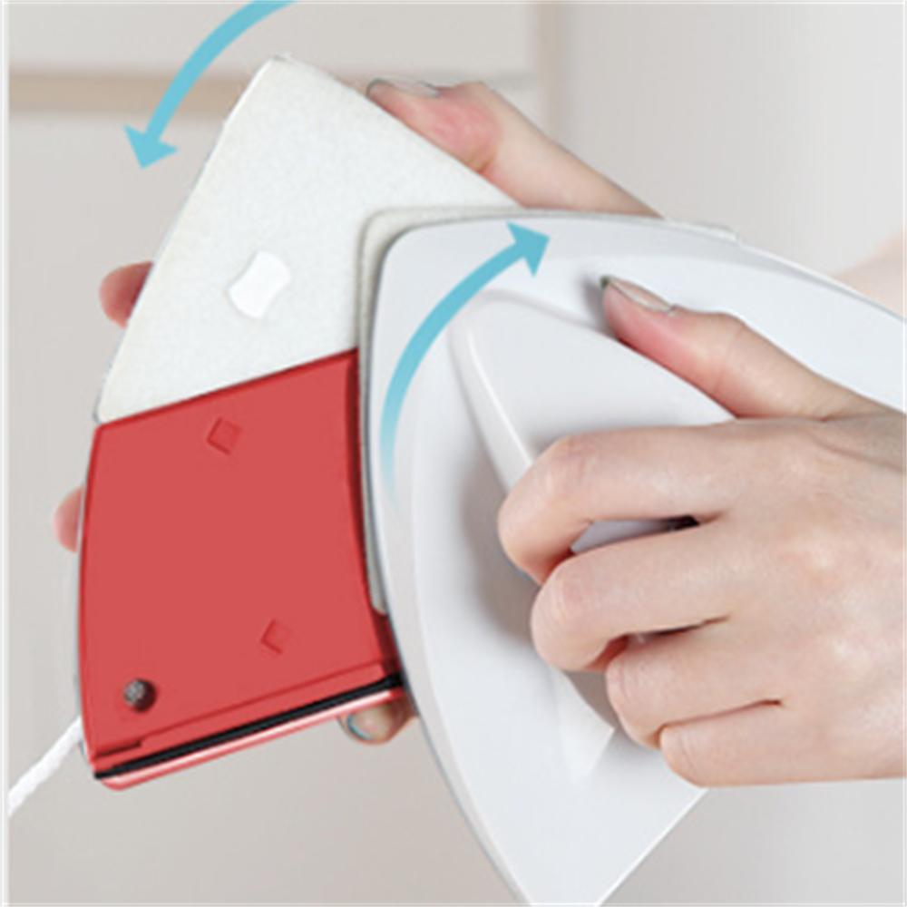 Magnetic Window Cleaner Brush Double-Side Automatic Water Discharge Wiper Glass Window Brush High Rise Outside Window Cleaner