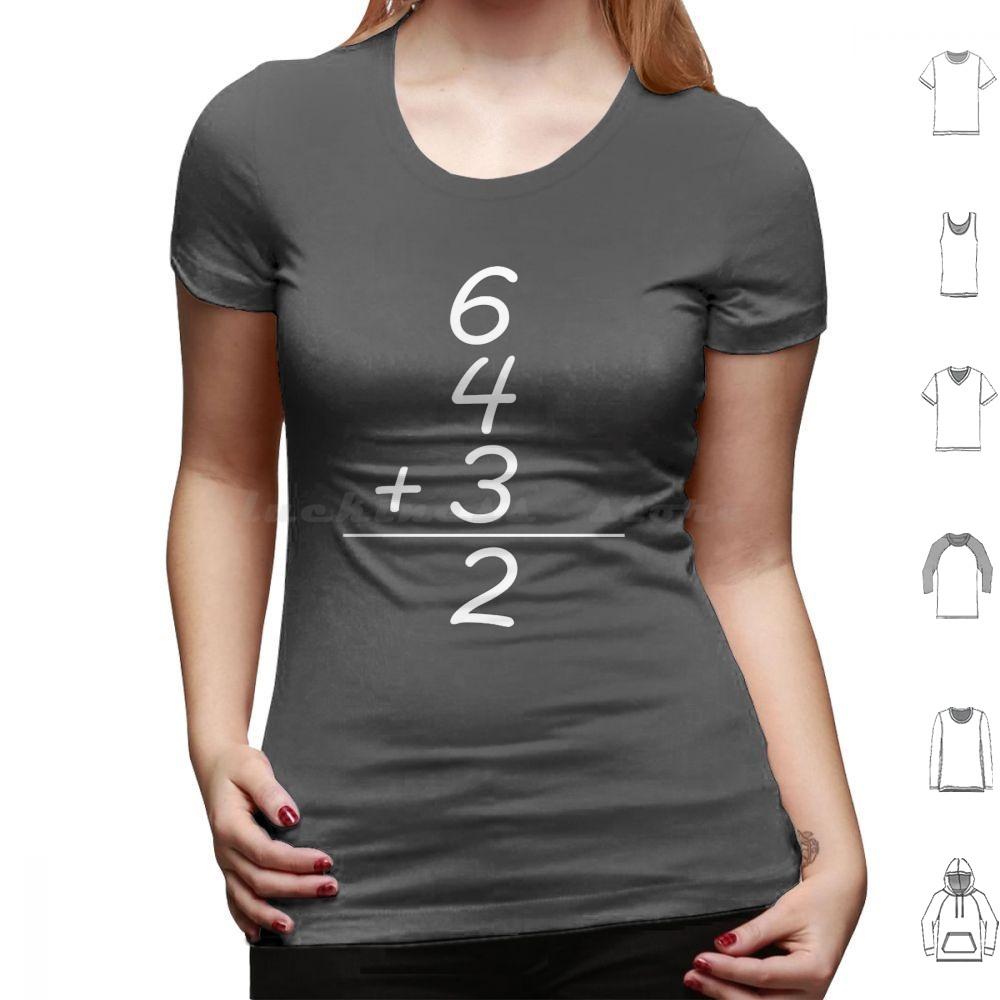 Baseball 6 4 3 2 White T Shirt Cotton Men Women DIY Print Sports Baseball 6 4 3 2 Baseball Math Baseball Fans Aaron Judge