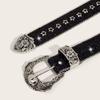 Korean Style Rhinestone Waistband Harajuku Jeans Waistband Adjustable Retro Y2k Belt  Lady