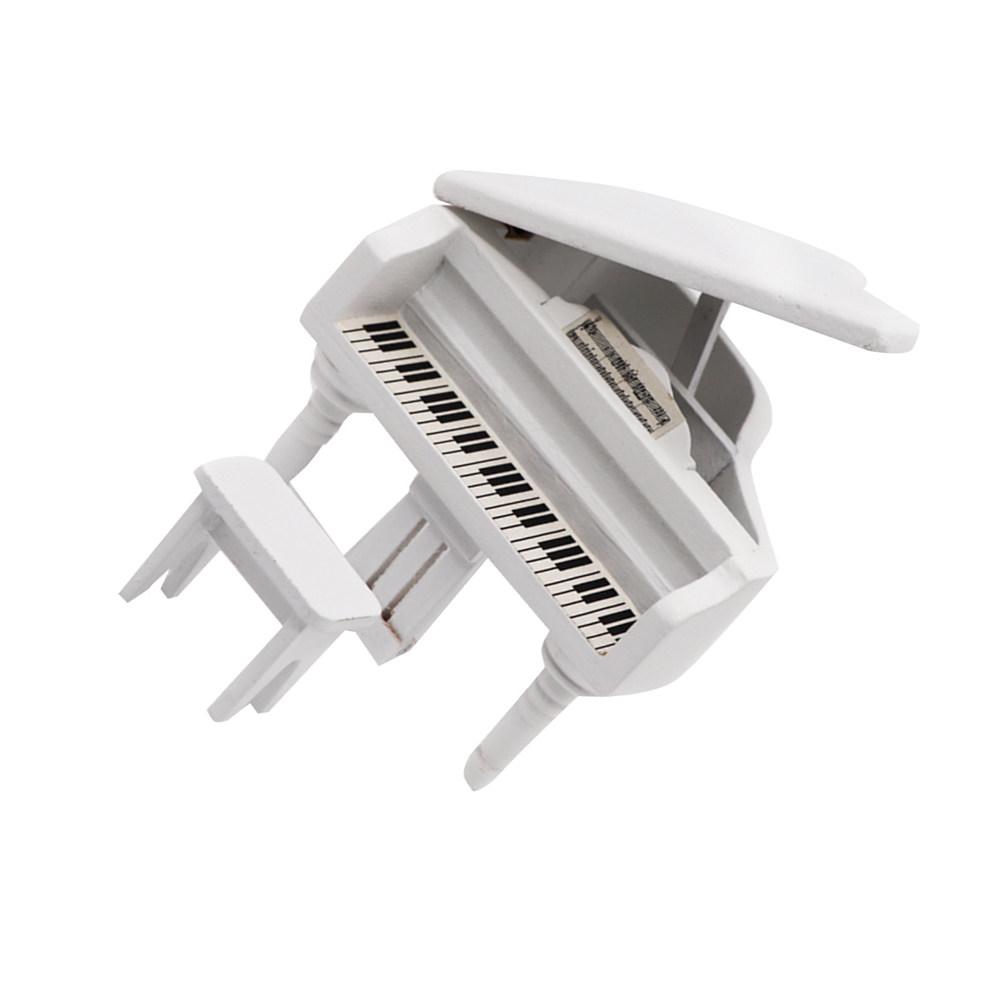Miniature Realistic Grand Piano Simulate Pocket Piano Decoration Home Office Educational Display Tabletop Models Gift