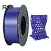 High Precision Filament Silk PLA 3D Printer Filament, 1.75mm 1kg Spool for Supply FDM Printers, Shiny Metallic DIY Ornaments and Models Smooth Finish