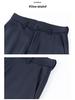 Men's Anti-Wrinkle Straight-Leg Business Trousers with Slight Stretch and Warm Plush Lining