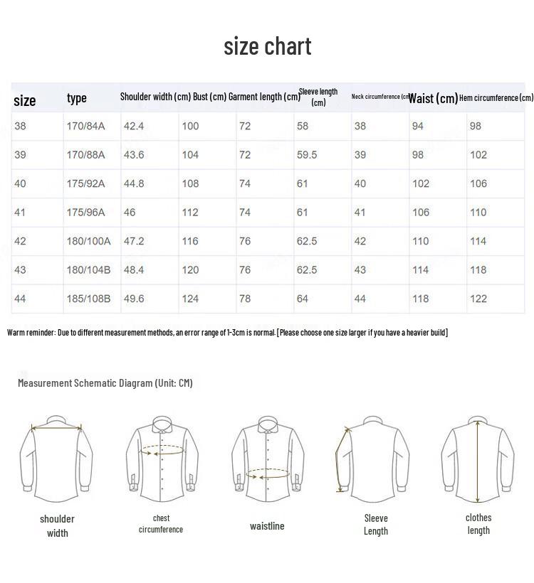 ROMON Men's Business Commuter Shirt