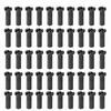 50PCS 14G Compatible Bike Spoke Nipples 14mm Length Spoke Nipples Durable Spoke Cap