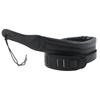 Guitar Strap Leather Adjustable Shoulder Belt Instrument Accessory for Bass Black