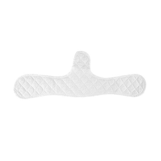 5/10Pcs Bra Liner Reusable Washable Under-Breast Sweat Absorber Pads Women Odor Control Cotton Breast Pad Moisture Wicking Boob Insert Lining
