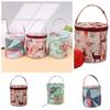 Portable Needles Handbag Round Wool Yarn Bag Organizer Yarn Storage Bag  Crochet