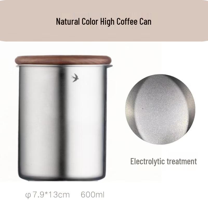 TLXT Round Coffee Bean Storage Can